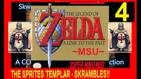 ZELDA - A LINK TO THE PAST - SNES V4 - Skwatter's Cheat 'em and Skramble 'em!!