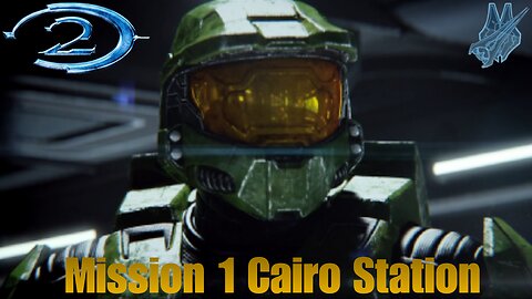 Halo 2 Playthrough Mission 1 Cairo Station Halo MCC