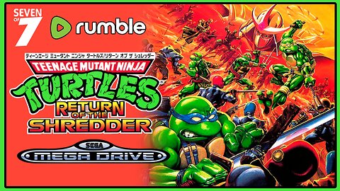 Teenage Mutant Ninja Turtles: Return of the Shredder (Mega Drive)