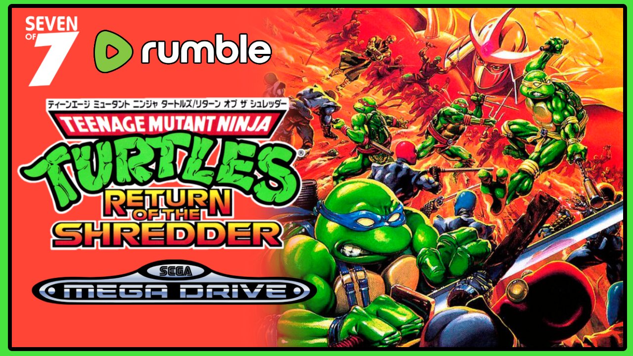Teenage Mutant Ninja Turtles: Return of the Shredder (Mega Drive)