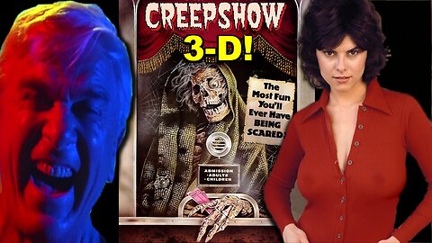 1982 HORROR Anthology Movie CREEPSHOW: The popular 80's Fright Flick By George Romero Now in 3-D?