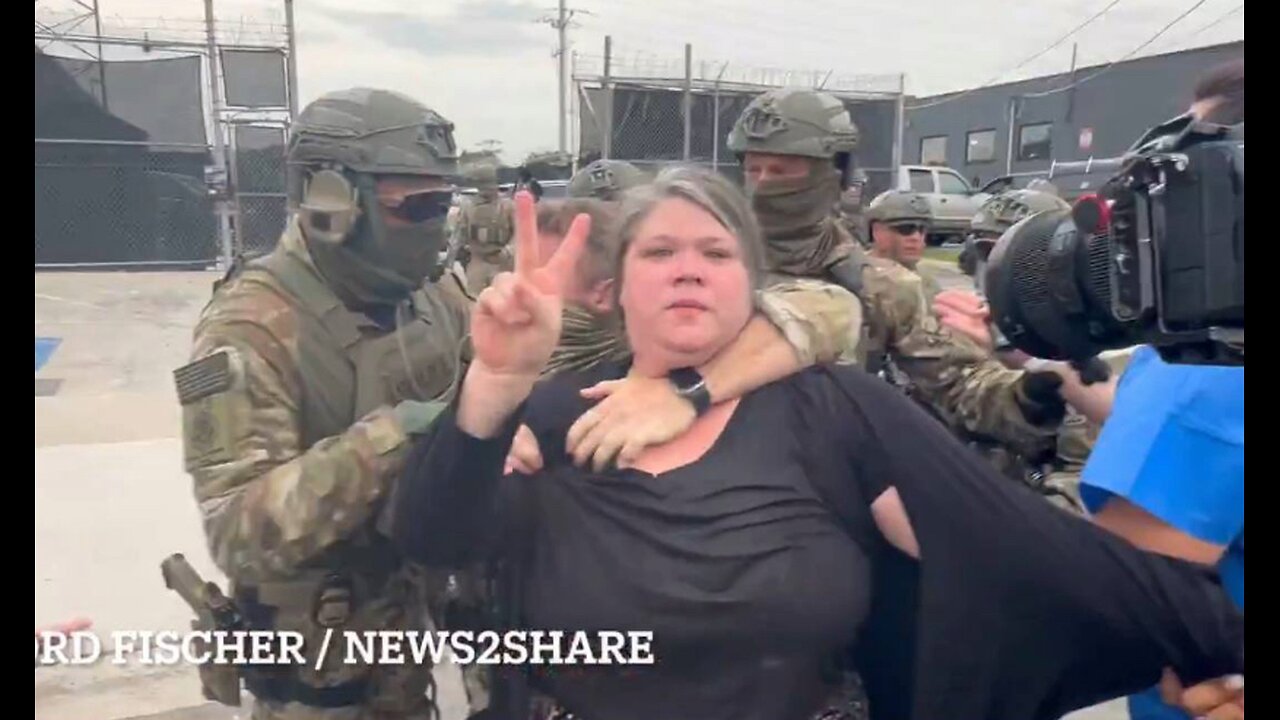 Bush Pig Liberal activist tries to take on I.C.E