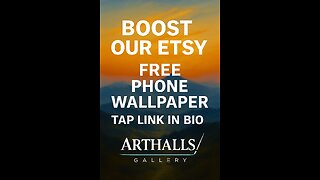 🔥 Boost Our Etsy — Free Wallpaper Gift Inside