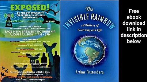 "Arthur Firstenberg's Insightful Warning: Unveiling His Lecture and eBook Secrets"