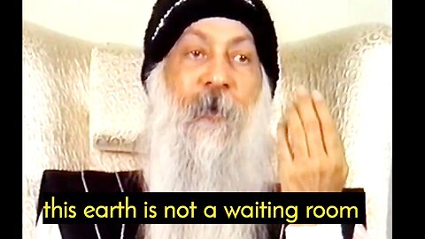 Don't Use This Earth Like A Waiting Room