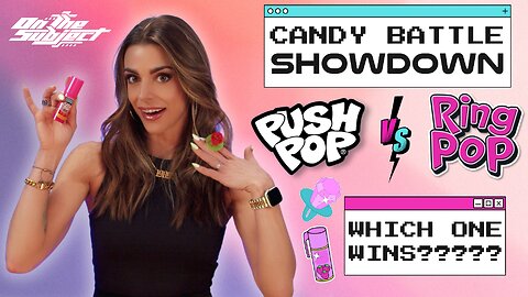 Push Pop vs Ring Pop: The Ultimate 90s Candy Showdown!