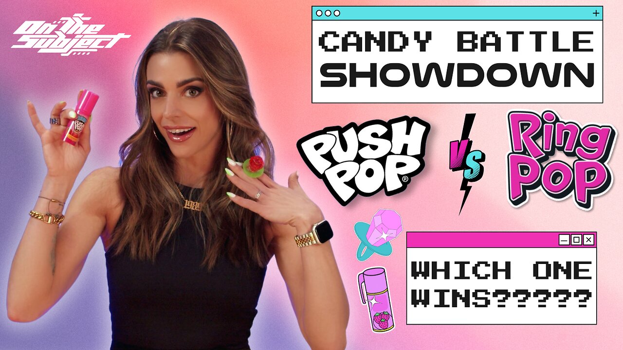 Push Pop vs Ring Pop: The Ultimate 90s Candy Showdown!