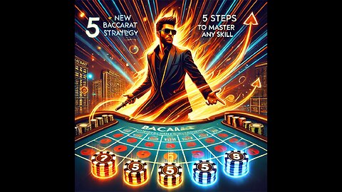 🔥 New Baccarat WINNING Strategy – 5 Steps To Master Any Skill (TIE Bet Focus!) 🔥