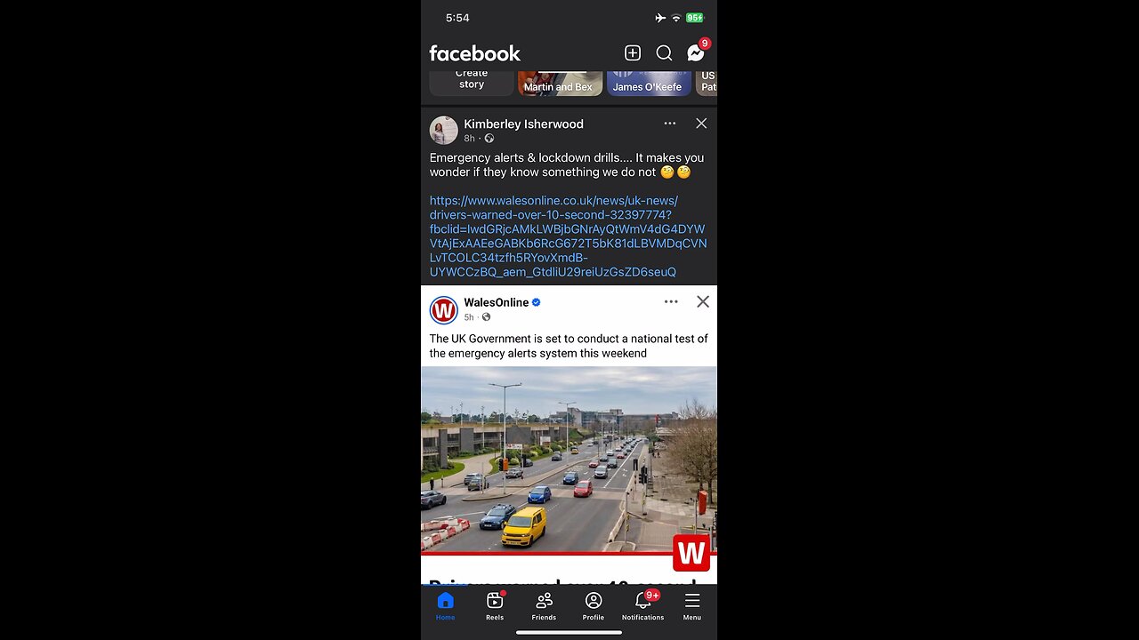 Alarm on all phones in UK 7/09/2025