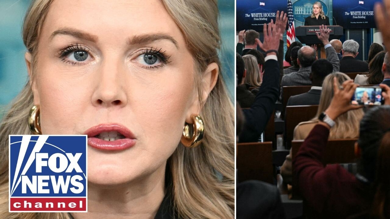 'UTTER LIES!': Leavitt goes OFF on media's reports