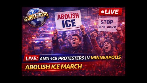 LIVE: Anti-ICE Protesters in Minneapolis abolish Ice March