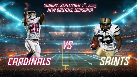 Arizona Cardinals vs New Orleans Saints, Week 1, Diggin' Deeper Into the NFL