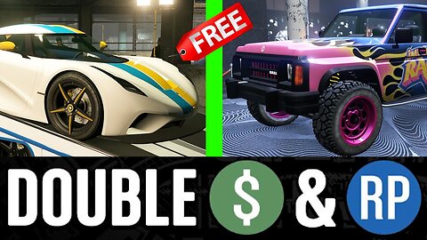 GTA 5 - FREE CAR & COP OUTFITS! | DOUBLE MONEY Dispatch Work - Event Week
