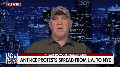 ‘Border czar’ warns about potential 'tragedy' in escalating anti-ICE raids: 'A matter of time’