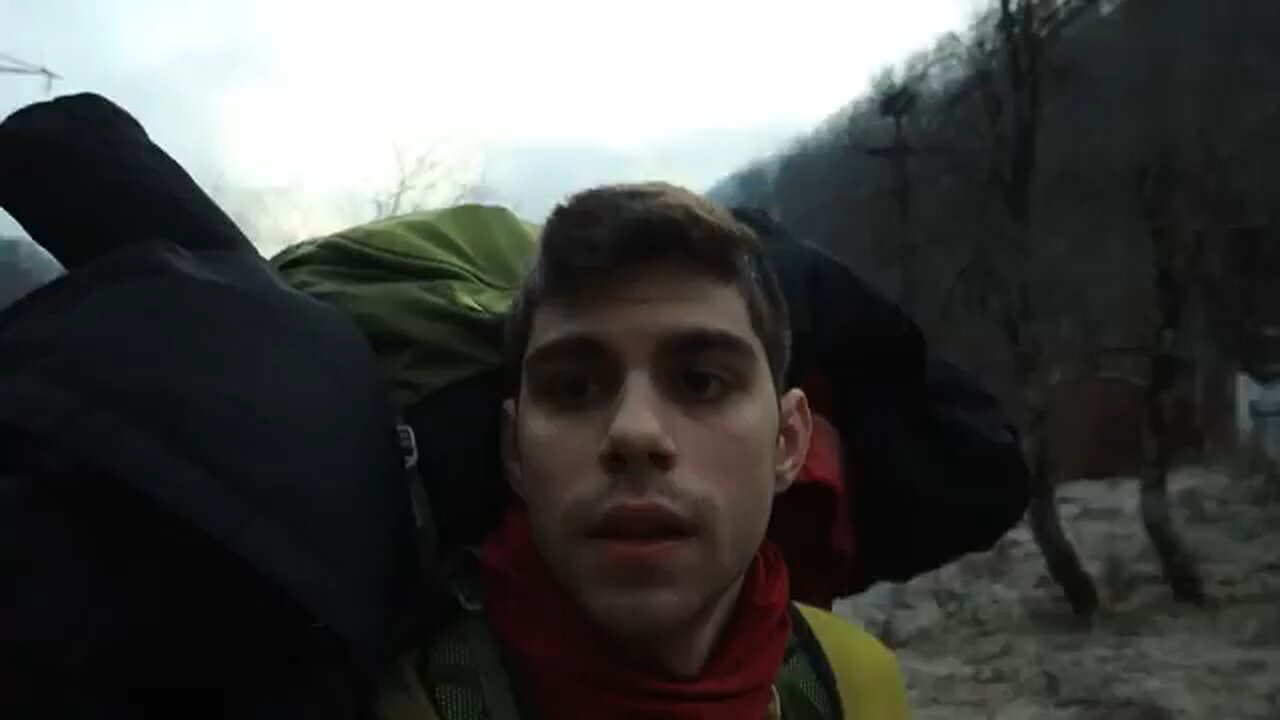 this camping is so much hard and brutal