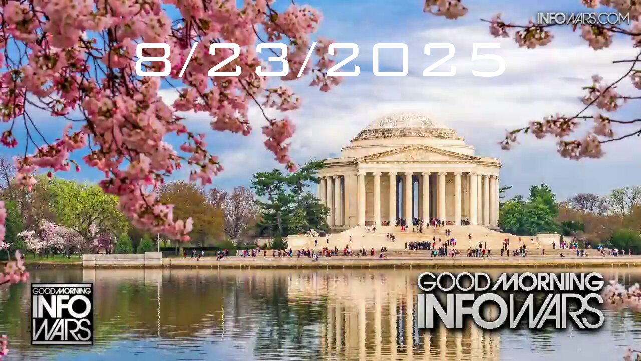 GOOD MORNING INFOWARS - 8/23/2025: Shocking Revelations From John Bolton House Raid — Plus, Ghislaine Maxwell Transcripts Reveal Truth About Trump & Epstein!