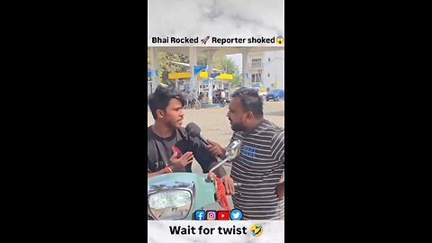 reporter new comedy video 😂