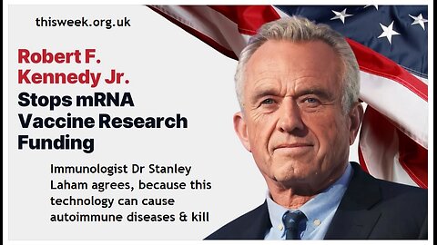 Jab danger? Dr Stanley Laham immunologist as RFK Jr. cuts $500m from US mRNA vaccine research budget