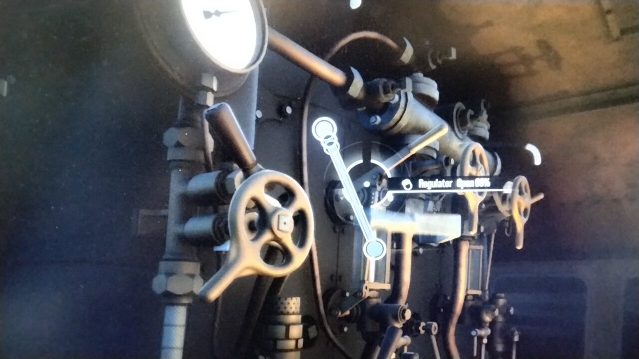 Totally normal steam locomotive passing the Altoona Horseshoe Curve in TSW4.