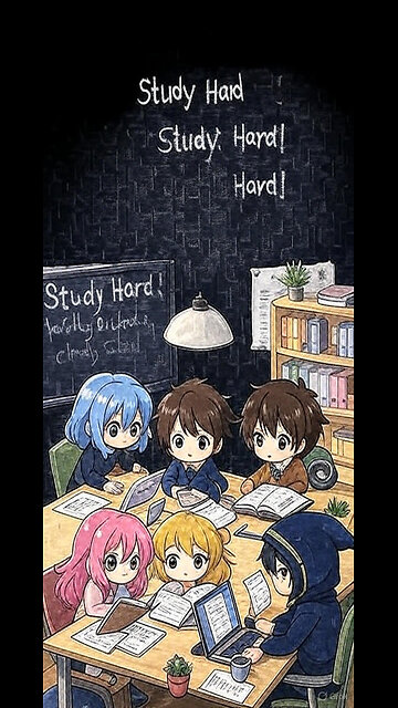 "Unlock Your Genius: Students Conquer Knowledge in the Library!"