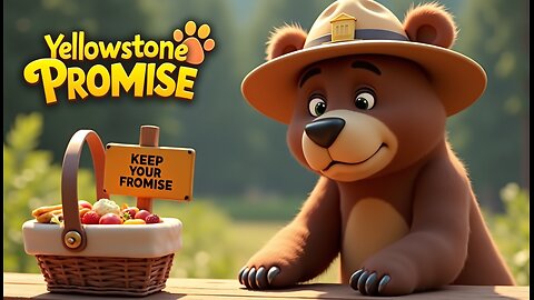 Barnaby’s Yellowstone Promise | Heartwarming 3D Pixar-Style Bear Story for Kids