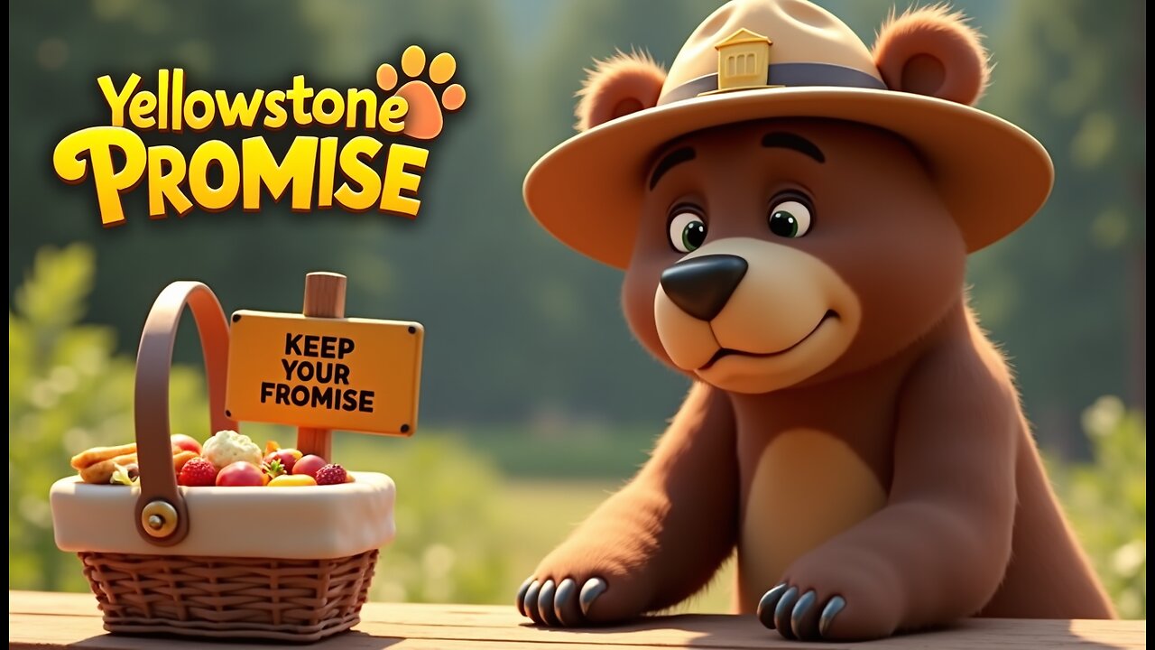 Barnaby’s Yellowstone Promise | Heartwarming 3D Pixar-Style Bear Story for Kids