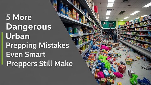 5 Urban Prepping Mistakes Even Smart Preppers Still Make | Survival Truths