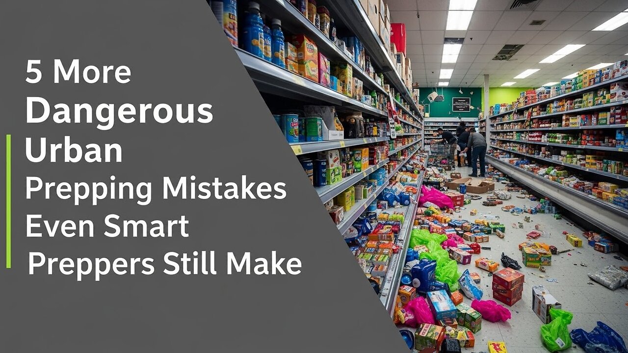 5 Urban Prepping Mistakes Even Smart Preppers Still Make | Survival Truths