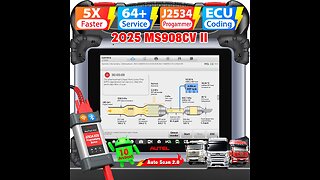 2025 Autel Scanner MaxiSys Heavy Duty Truck Diagnostic Tool