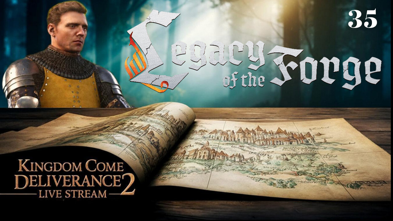 MY DAYS ARE MEDIEVAL! LEGACY OF THE FORGE | KCD 2 HARDCORE MODE | BLOOD NAILS & STEEL