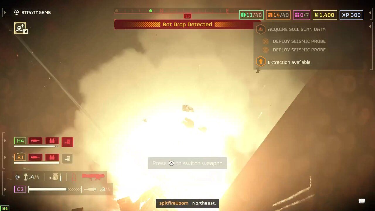 Factory Strider Tried to Get the Drop on Me Helldivers 2