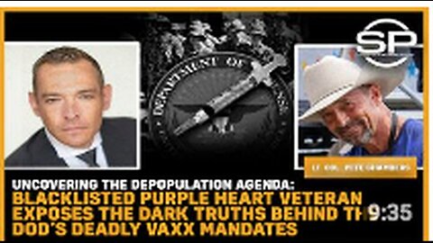 "Purple Heart Veteran Reveals Depopulation Strategy Behind Deadly Mandates"