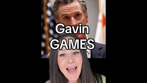 Captioned - Gavin Games, the epitome of a politician