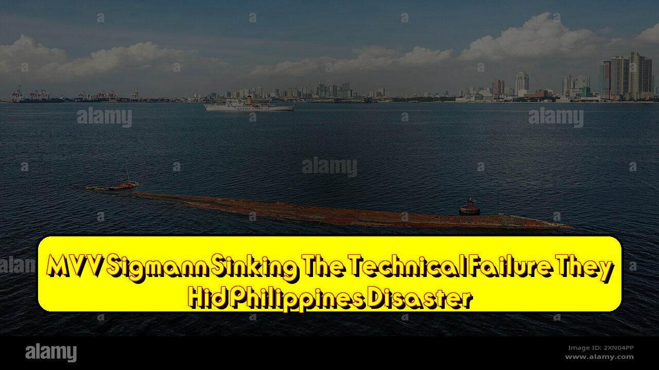 MVV Sigmann Sinking: The Technical Failure They Hid Philippines Disaster #Maritime #Accident...