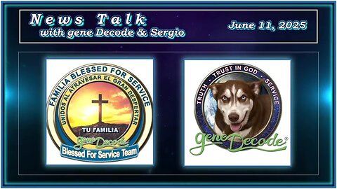 11th June 2025 - News Talk with gene Decode Sergio - Palantir Part 1