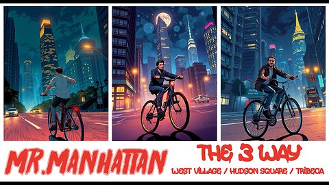 Mr.Manhattan The 3 Way (West Village,Hudson Square,Tribeca)