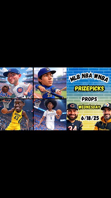 🔥9 TOP MLB PROPS | 🏀 NBA PROPS | 🏀 WNBA PROPS | WEDNESDAY 6/18/25