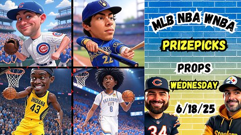 🔥9 TOP MLB PROPS | 🏀 NBA PROPS | 🏀 WNBA PROPS | WEDNESDAY 6/18/25