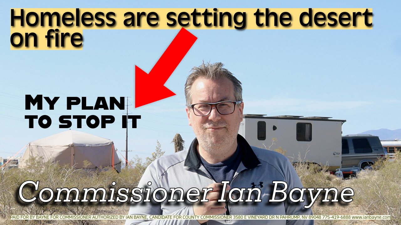 Homeless fire in Pahrump
