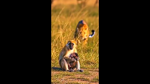 Elephant 's sympathy: Tiger vs. Elephant & Monkey Kid! 🐅🐘🙈