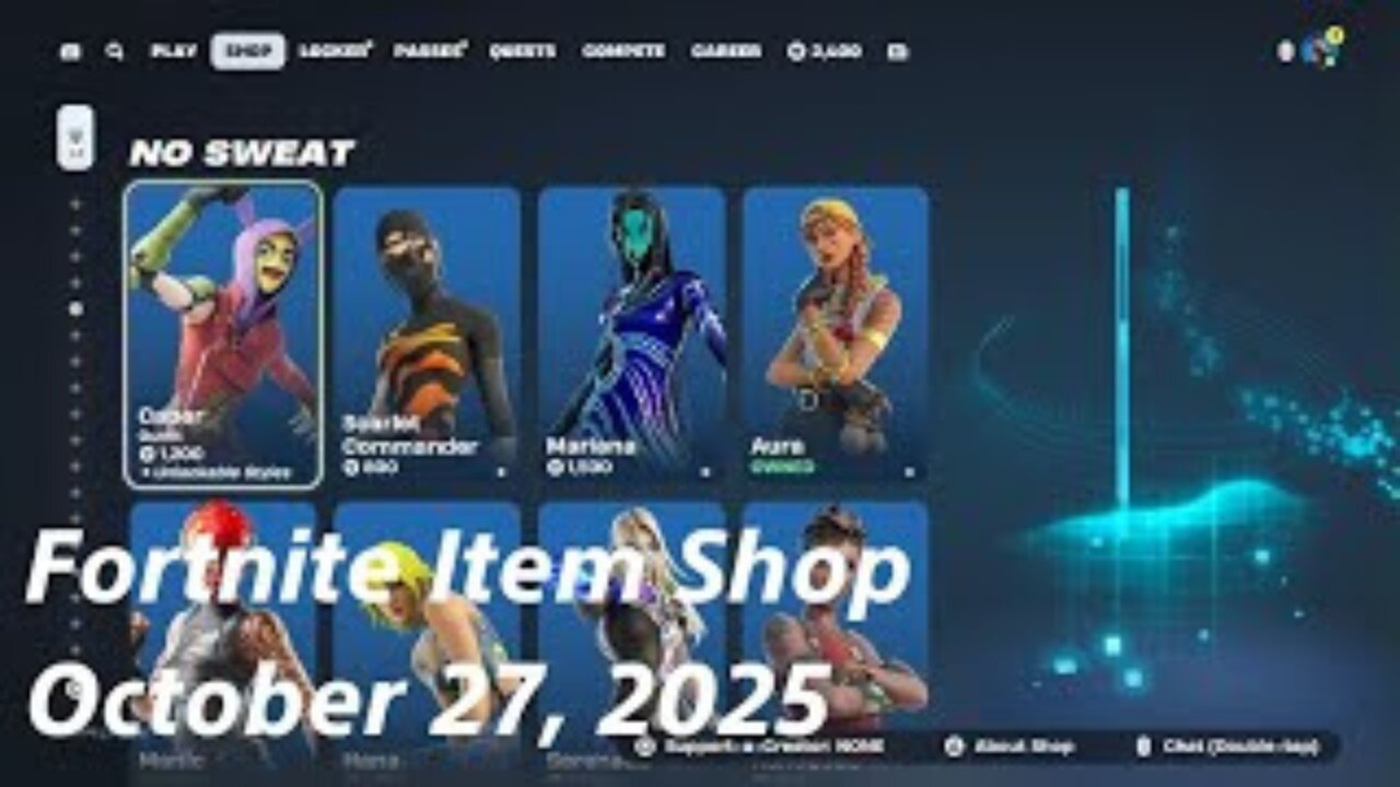 Fortnite Item Shop|October 27, 2025
