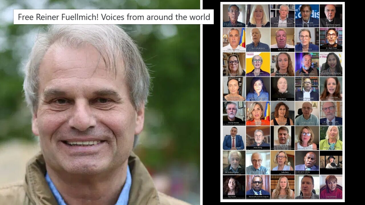 Free Reiner Fuellmich! Voices from around the world