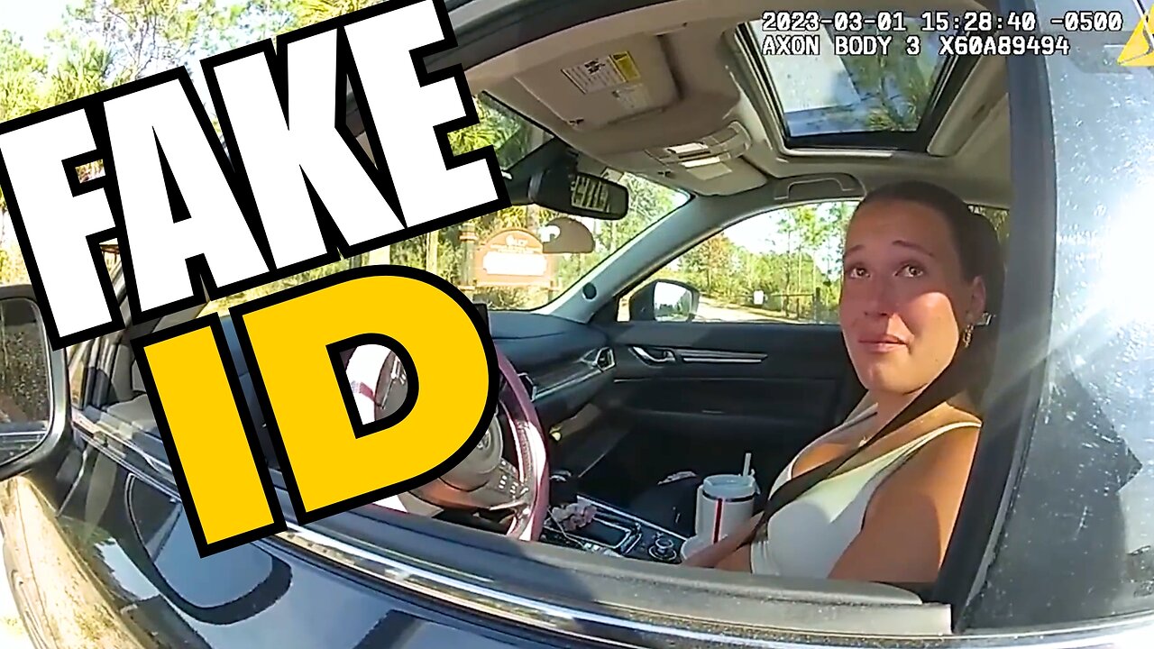 UCF Student Pulled Over, Accidentally Flashes Fake ID — Bodycam