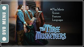 The Three Musketeers - DVD Menu