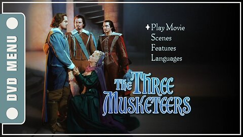 The Three Musketeers - DVD Menu