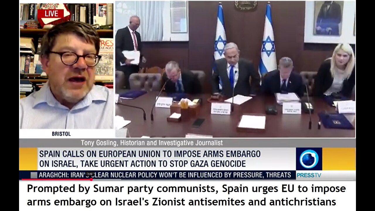 Prompted by Sumar party communists, Spain urges EU to impose arms embargo on Israel's antichristians