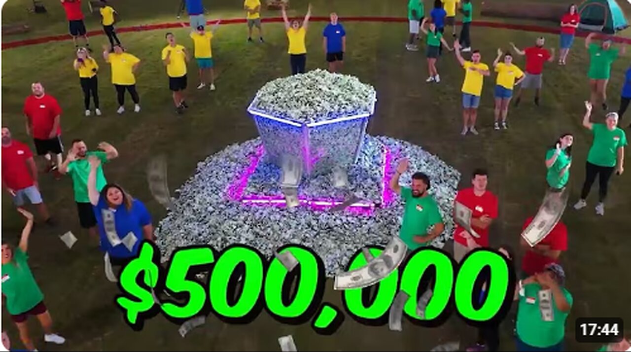 Last To Leave Circle Wins $500,000, New Challenge video