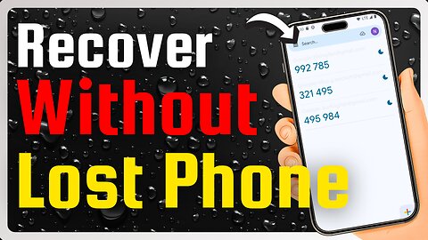 How to Restore Google Authenticator if Old Phone Is Lost?