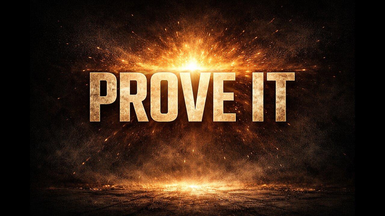 PROVE IT!!!!