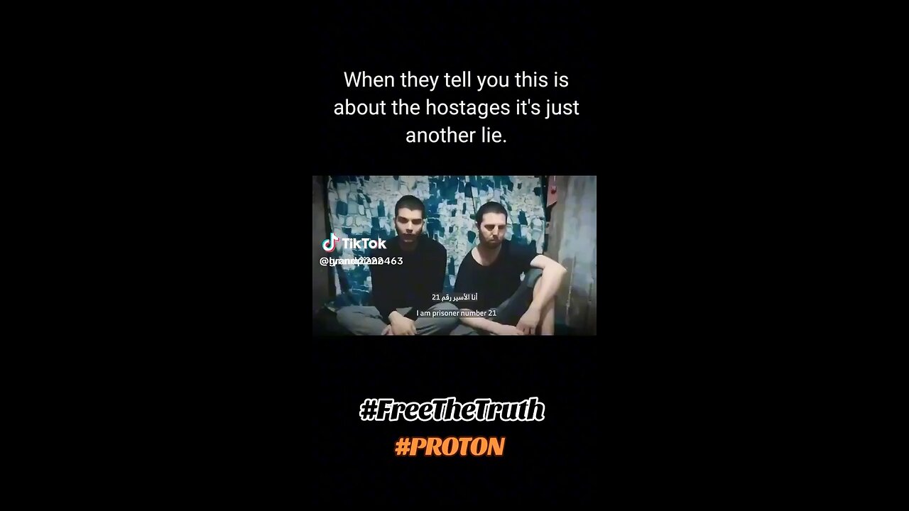 Israeli prisoners of war asked H4Mas to film their message talking fiercely against Israel